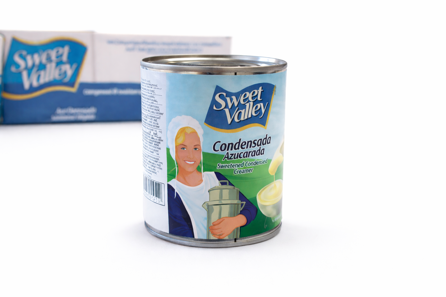 LECHE CONDENSADA AZUCARADA MARCA SWET VALLEY ( 400g)