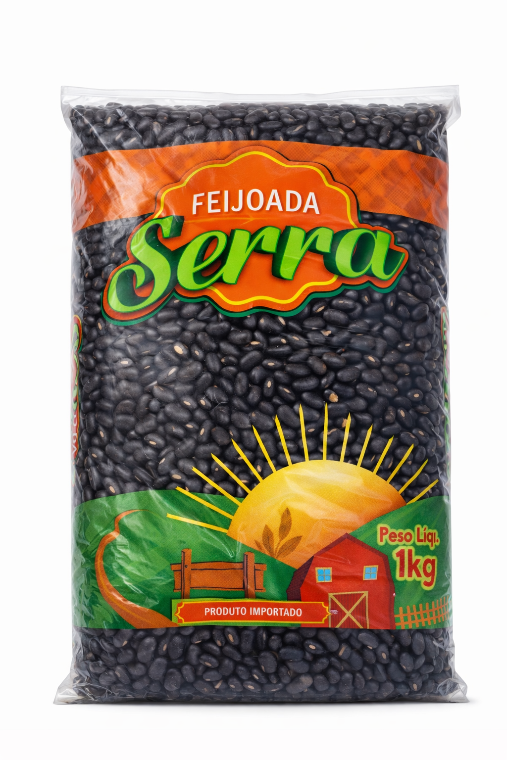 Frijol Negro Importado Serra – 1 kg